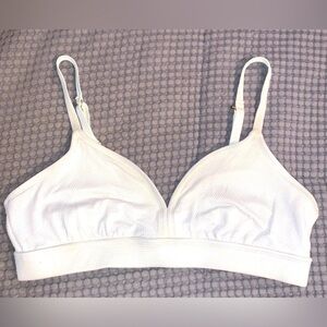 Kona Sol White Texture Bikini Top White Women’s XL